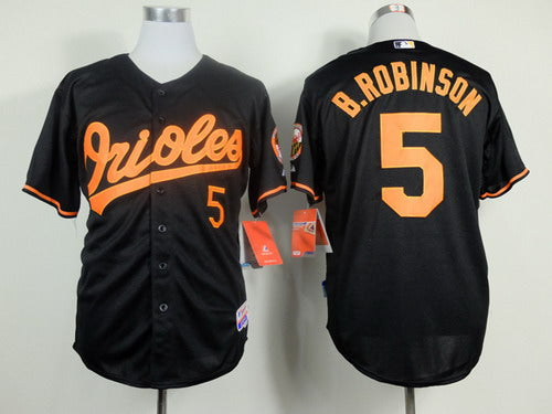 Brooks Robinson Baltimore Orioles black jersey