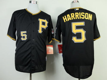 Josh Harrison Pittsburgh Pirates black jersey