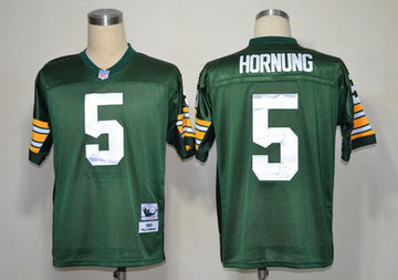 Paul Hornung Green Bay Packers green Throwback jersey