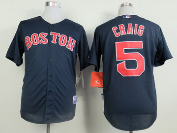 Allen Craig Boston Red Sox navy jersey