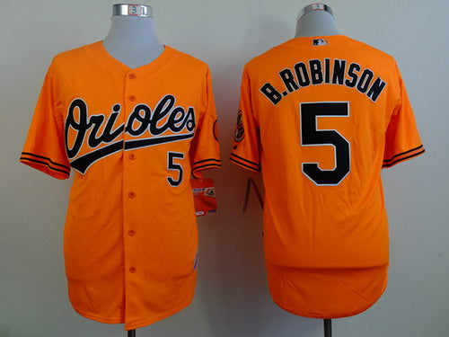 Brooks Robinson Baltimore Orioles orange jersey
