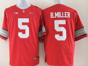 Baxton Miller Ohio State Buckeyes red jersey