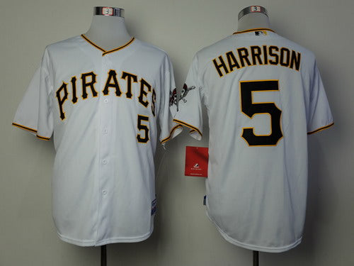 Josh Harrison Pittsburgh Pirates white jersey