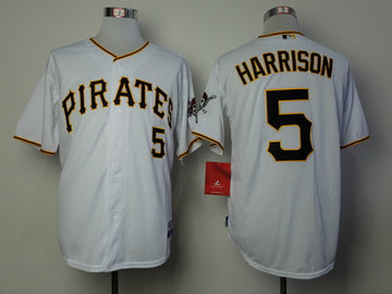 Josh Harrison Pittsburgh Pirates white jersey