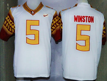 Jameis Winston Florida State Seminoles white Limited jersey