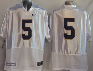 Everett Golson Notre Dame Fighting Irish white jersey