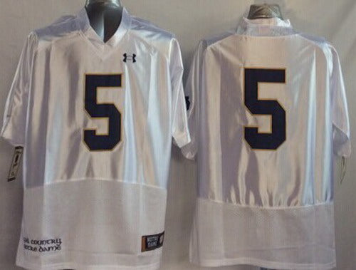 Everett Golson Notre Dame Fighting Irish white jersey