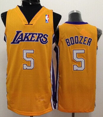 Carlos Boozer Los Angeles Lakers yellow jersey