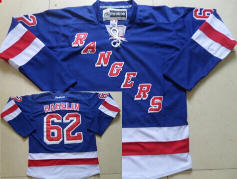 Carl Hagelin New York Rangers blue jersey