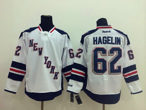 Carl Hagelin New York Rangers white Stadium Series jersey