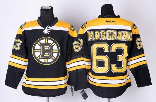 Brad Marchand Boston Bruins black jersey