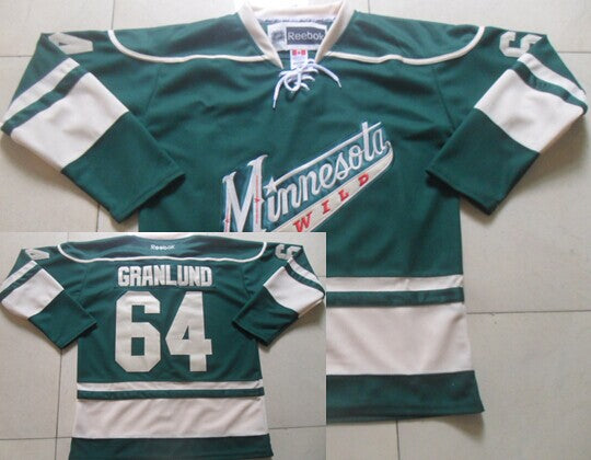 Mikael Granlund Minnesota Wild green Third jersey
