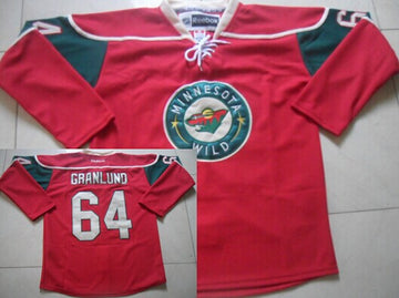 Mikael Granlund Minnesota Wild red jersey