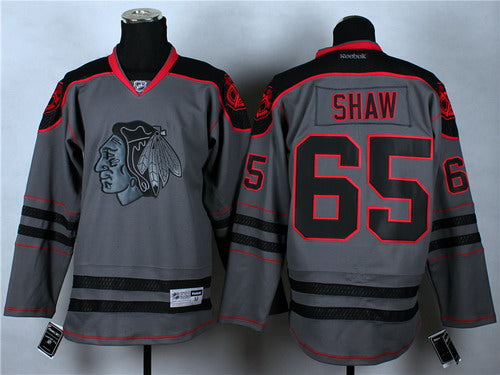 Andrew Shaw Chicago Blackhawks charcoal jersey
