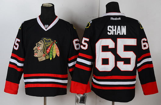 Andrew Shaw Chicago Blackhawks black jersey