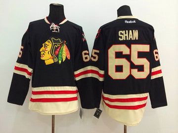 Andrew Shaw Chicago Blackhawks black Winter Classic jersey