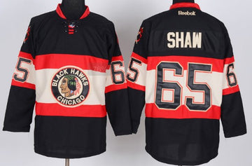 Andrew Shaw Chicago Blackhawks black Third jersey