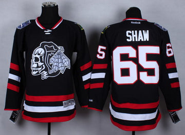 Andrew Shaw Chicago Blackhawks black Stadium Series jersey