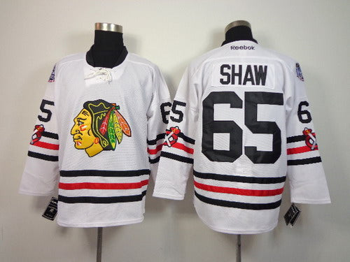 Andrew Shaw Chicago Blackhawks white Winter Classic jersey