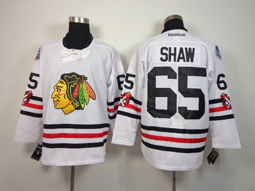 Andrew Shaw Chicago Blackhawks white Winter Classic jersey