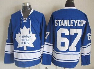 Stanley Cup Toronto Maple Leafs blue Throwback jersey