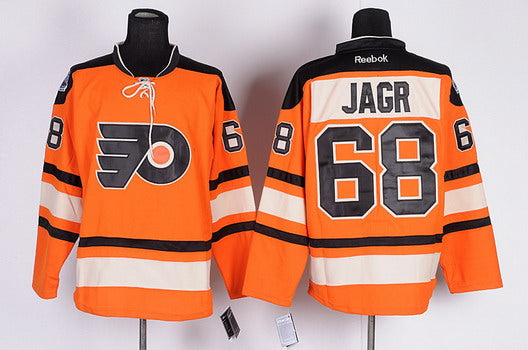 Jaromir Jagr Philadelphia Flyers orange Winter Classic jersey