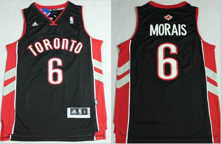 Carlos Morais Revolution Toronto Raptors black jersey