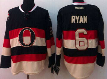 Bobby Ryan Ottawa Senators black Third jersey