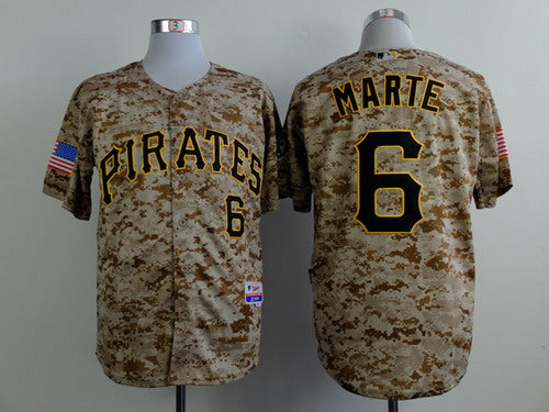 Starling Marte Pittsburgh Pirates camo Camo jersey