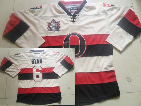 Bobby Ryan Ottawa Senators cream Heritage jersey