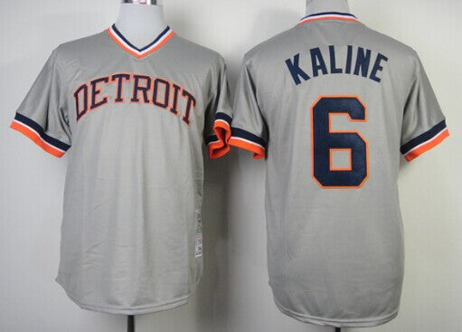Al Kaline Detroit Tigers gray jersey