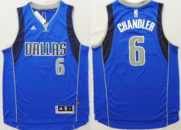 Tyson Chandler Revolution Dallas Mavericks blue jersey