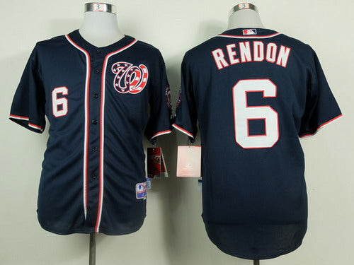 Anthony Rendon Washington Nationals navy jersey