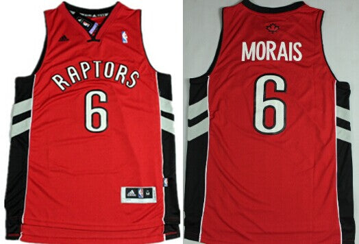 Carlos Morais Revolution Toronto Raptors red jersey