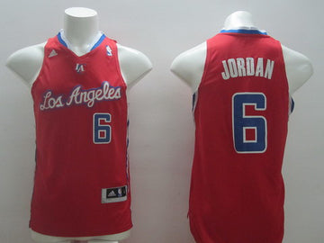 DeAndre Jordan Revolution Los Angeles Clippers red jersey