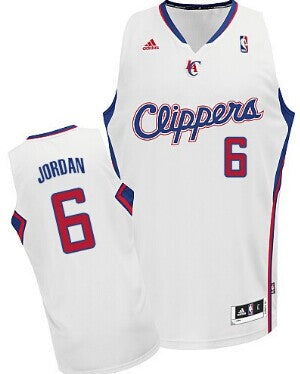 DeAndre Jordan Los Angeles Clippers white jersey