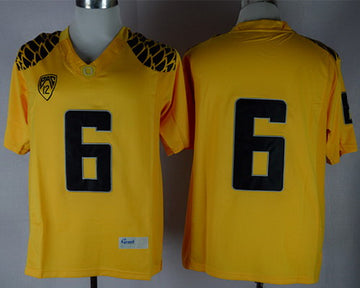 Charles Nelson Oregon Ducks yellow Limited jersey