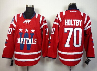 Braden Holtby Washington Capitals red Winter Classic jersey