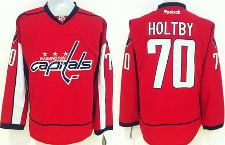 Braden Holtby Washington Capitals red jersey