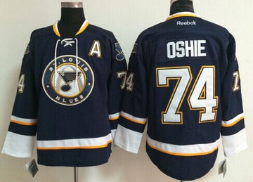 T.J. Oshie St. Louis Blues navy Third jersey