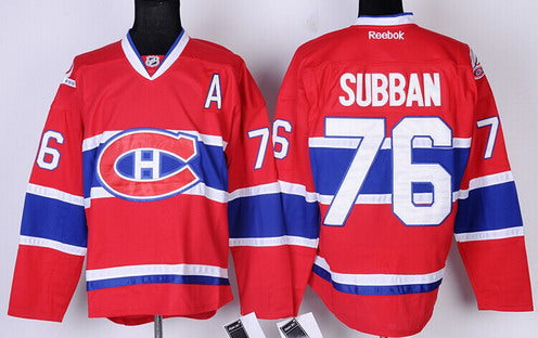 P.K. Subban Montreal Canadiens red jersey