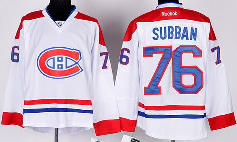 P.K. Subban Montreal Canadiens white jersey