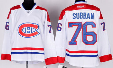 P.K. Subban Montreal Canadiens white jersey