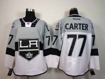 Jeff Carter Los Angeles Kings gray Stadium Series jersey