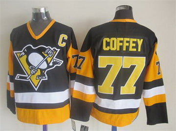 Paul Coffey Pittsburgh Penguins black Throwback jersey