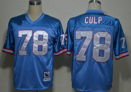 Cuyley Culp Tennessee Titans blue Throwback jersey