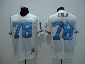 Cuyley Culp Tennessee Titans white Throwback jersey
