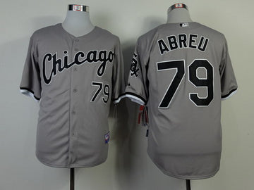 Jose Abreu Chicago White Sox gray jersey