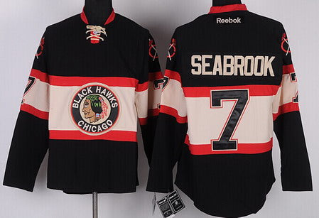Brent Seabrook Chicago Blackhawks black Third jersey