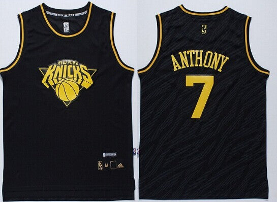 Carmelo Anthony Revolution New York Knicks black jersey